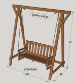 Maculata Kids Outdoor Garden Swing - Image 4