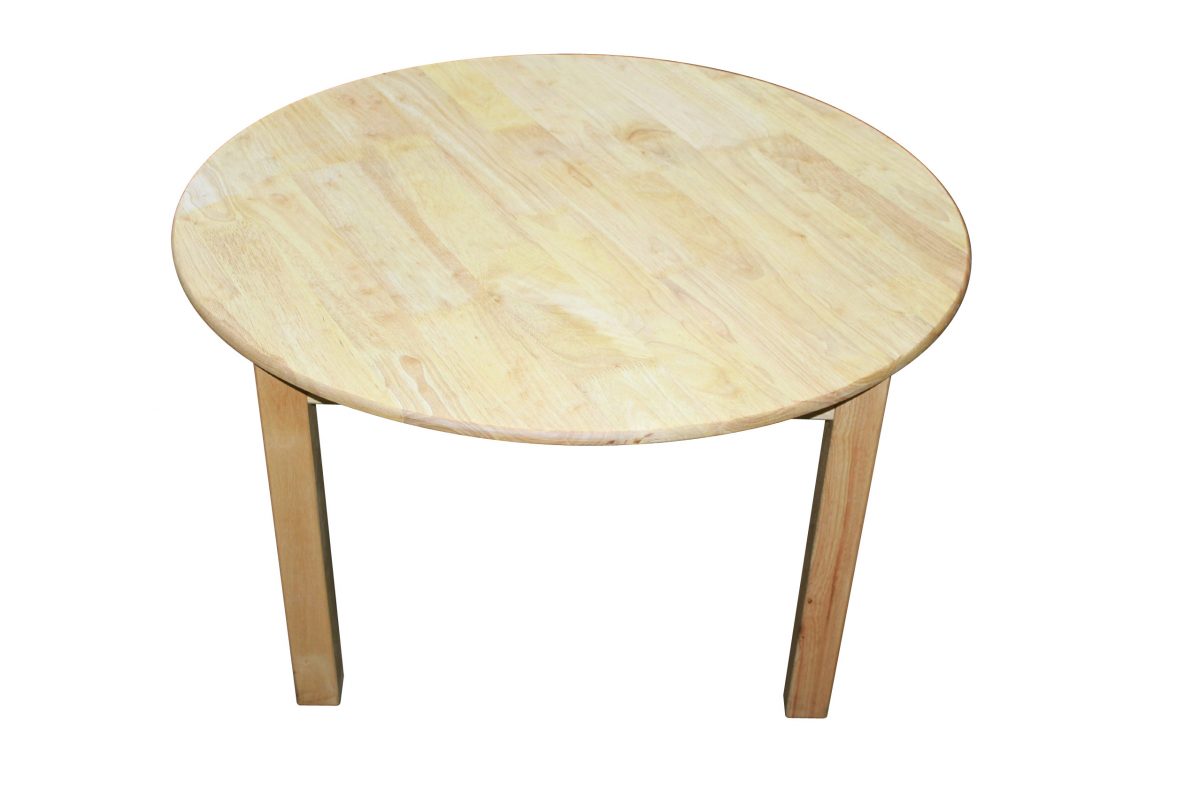 Large Round Table with 2 Stacking Chairs - Image 6