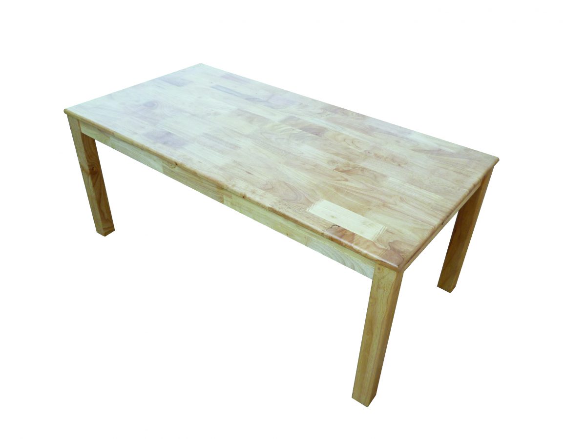 Solid Rectangular Table with 2 Stacking Chairs - Image 9