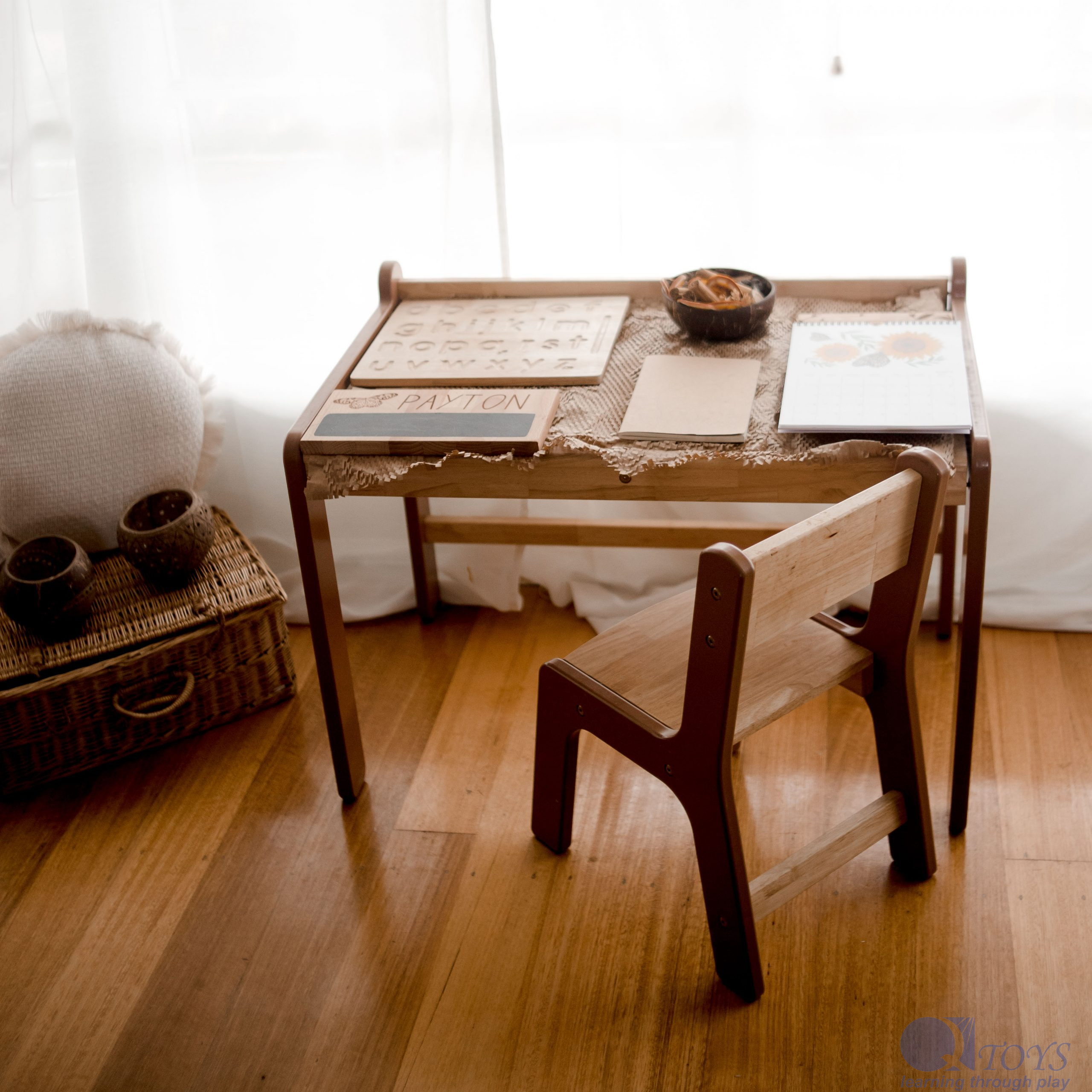 148 TAG @our_life_behind_the_lens4 Child Study Desk Set - Image 1