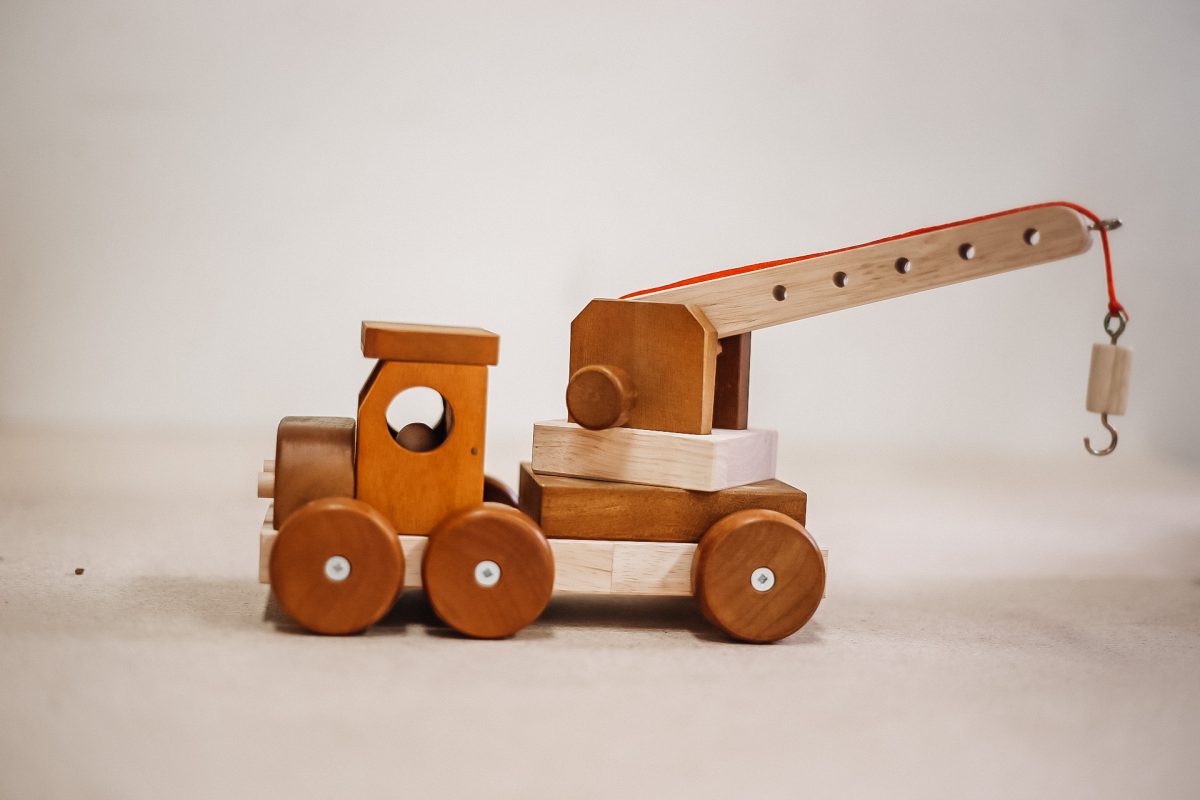 Wooden Crane