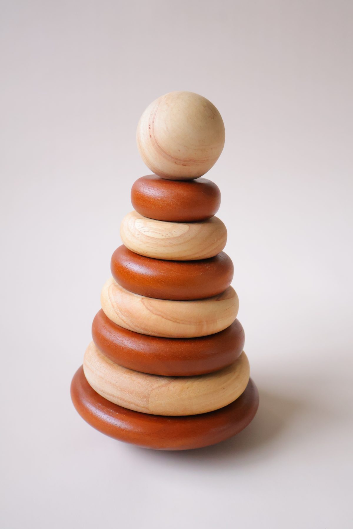Natural Bouncing Stacking Rings - Image 3