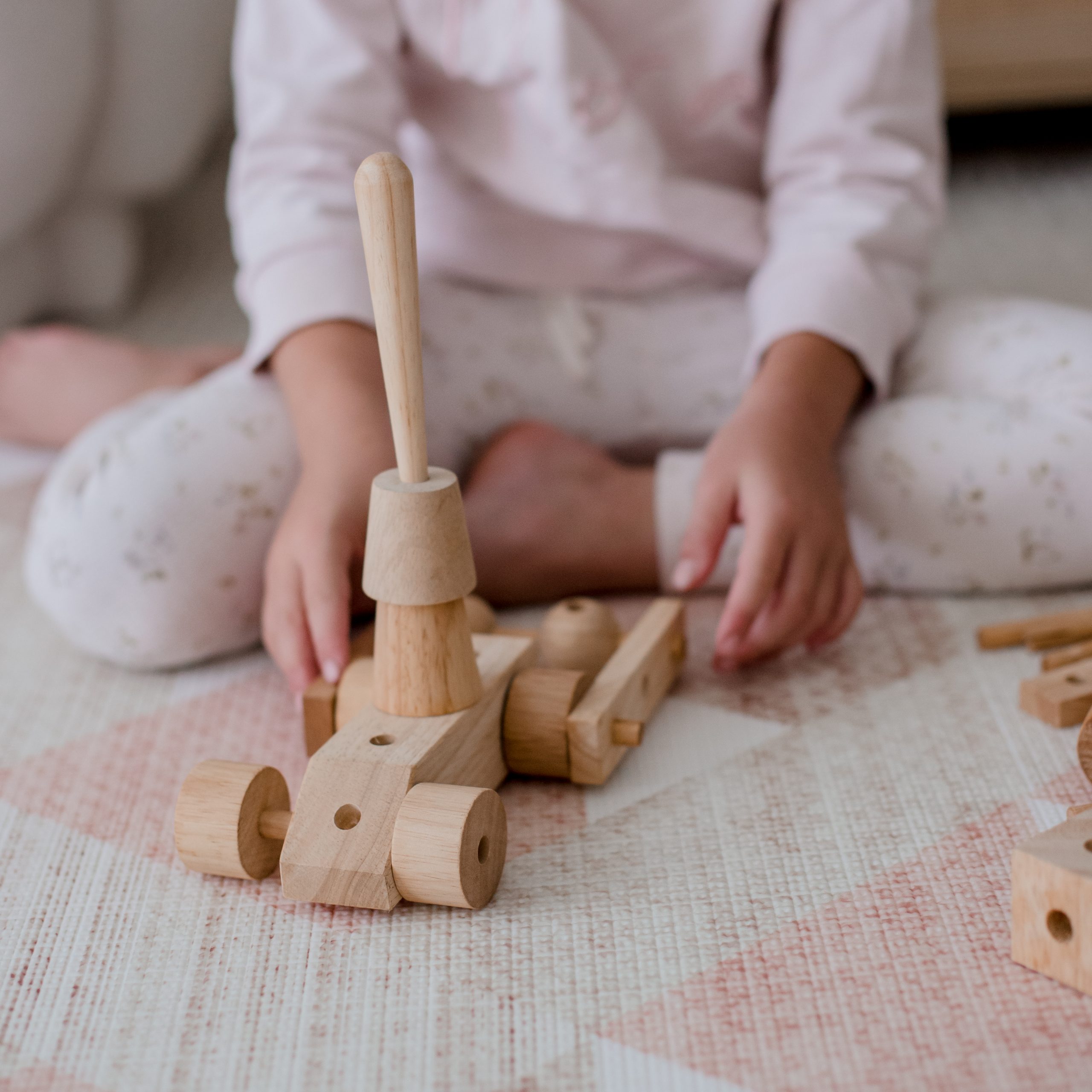 Natural wood Construction Set - Image 5