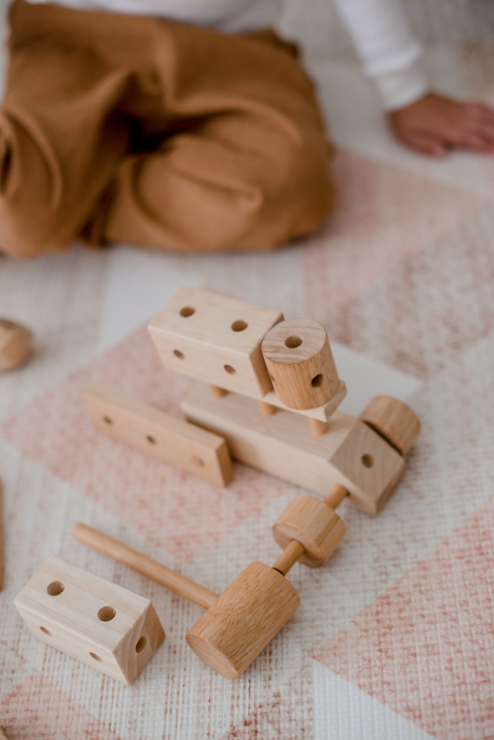 Natural wood Construction Set - Image 7