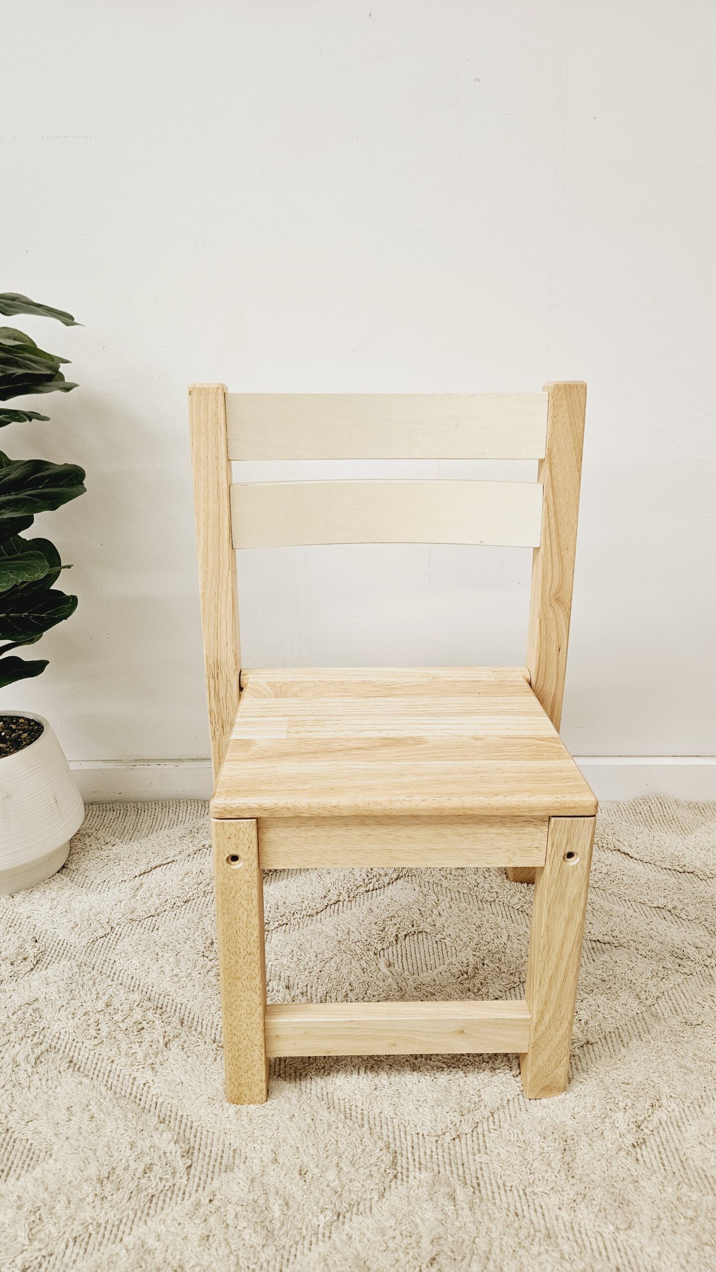 20240828_114408 Rubber Wood Stacking Chairs - Set of 2 - Image 2