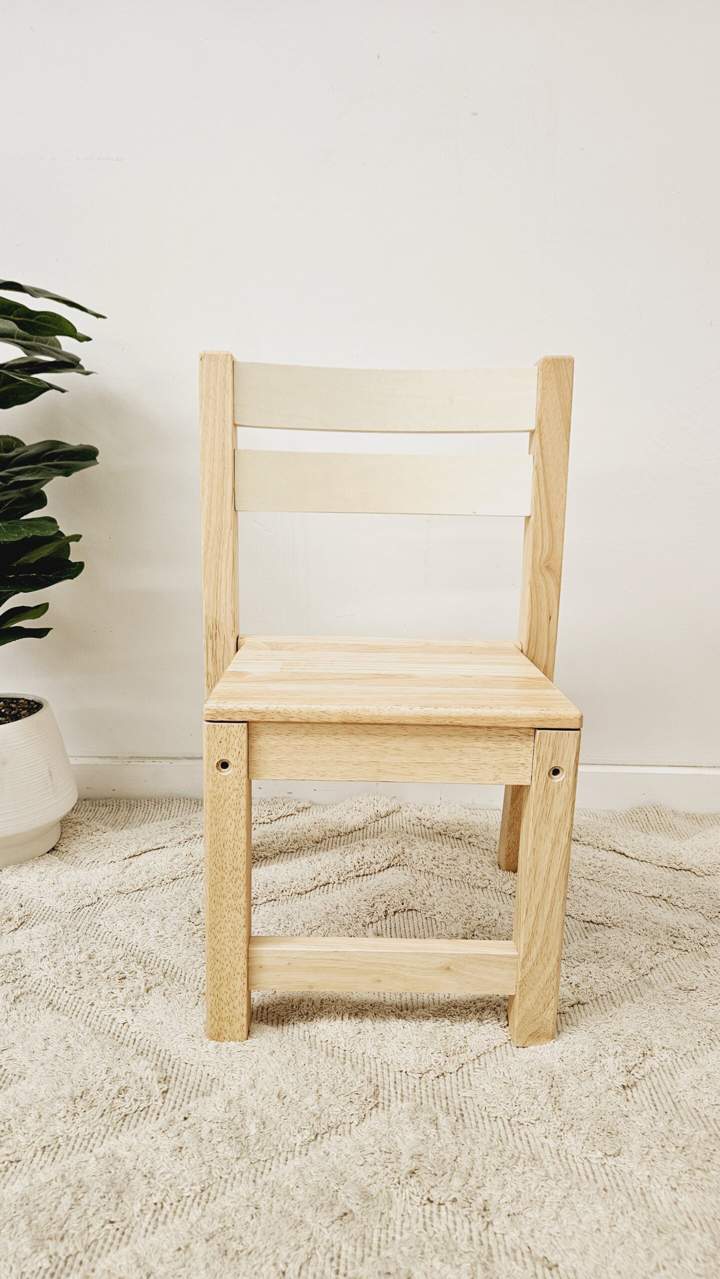 20240828_114425 Rubber Wood Stacking Chairs - Set of 2 - Image 3