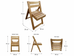 Foldable Study Desk and Chair - Image 9