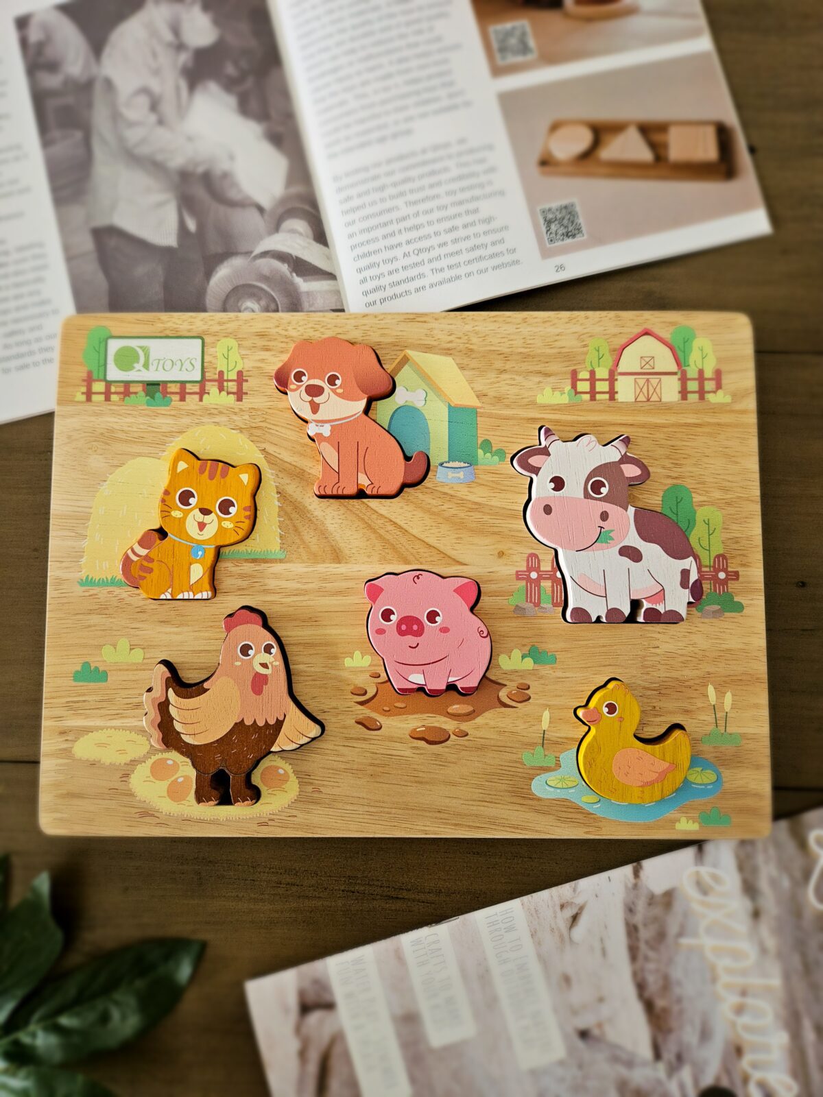Farm Animal Play Set & Puzzle - Image 3