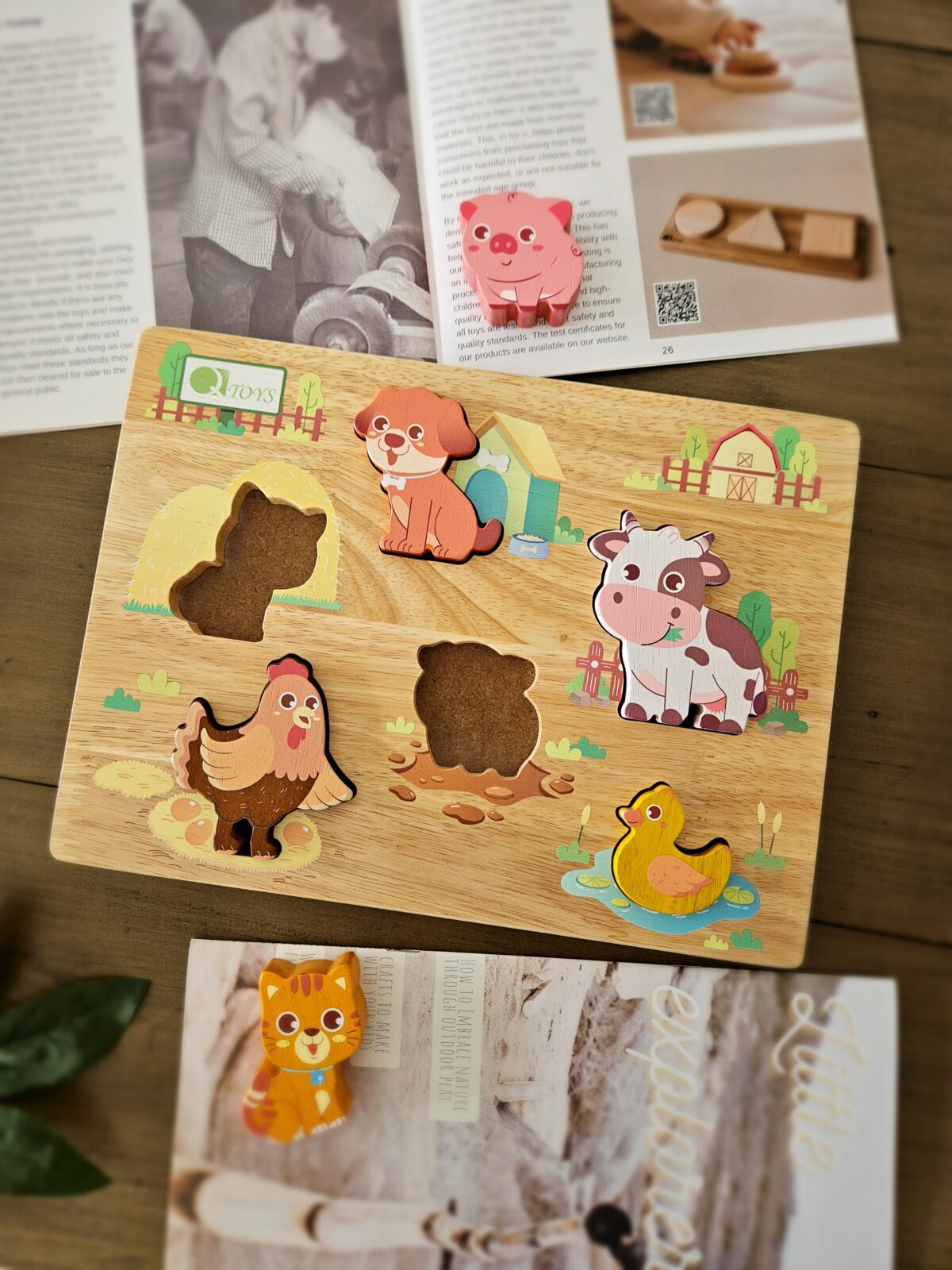 Farm Animal Play Set & Puzzle - Image 8