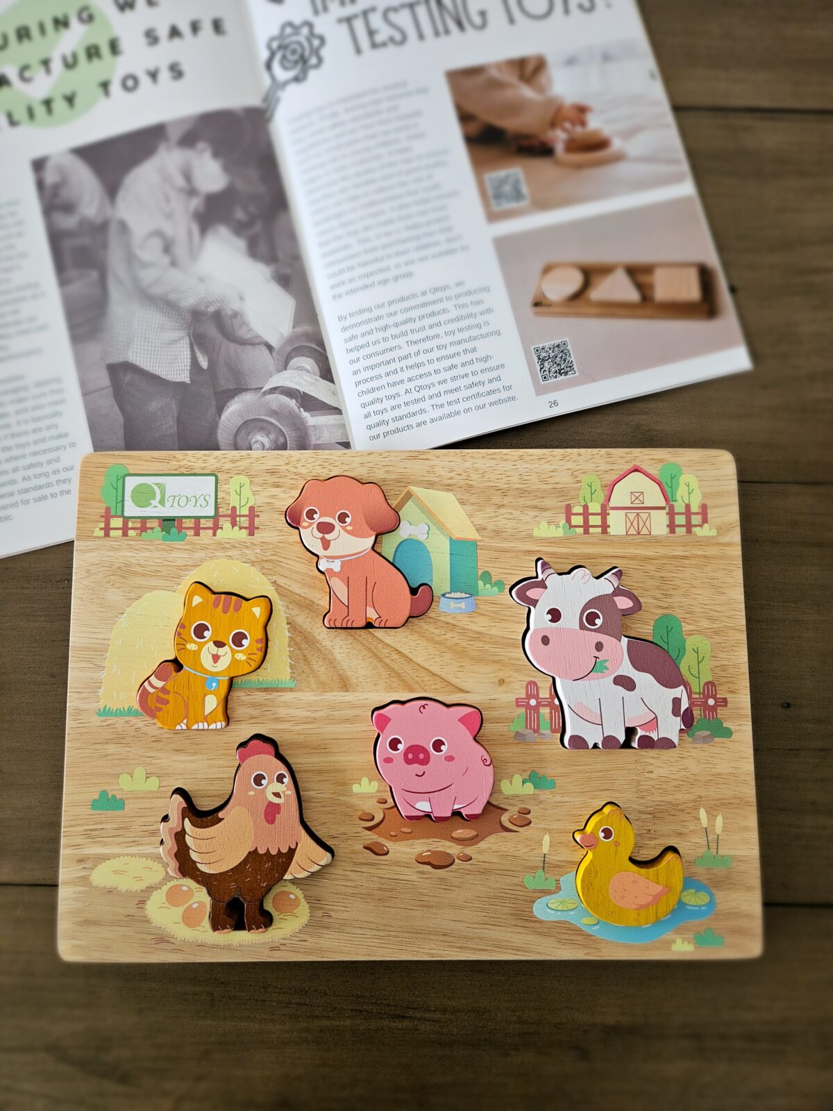 Farm Animal Play Set & Puzzle - Image 2