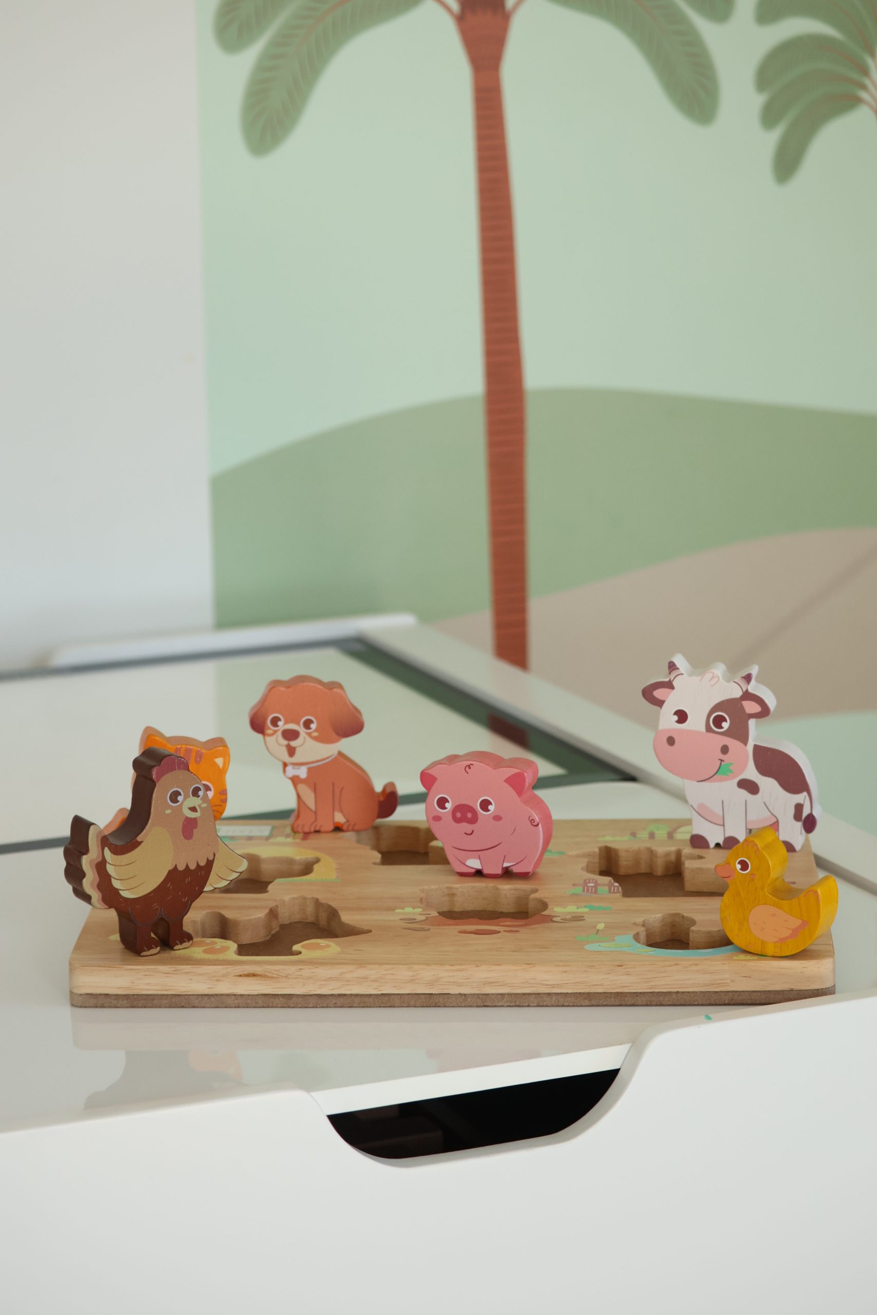 459 tag@my.two (8) Farm Animal Play Set & Puzzle - Image 13