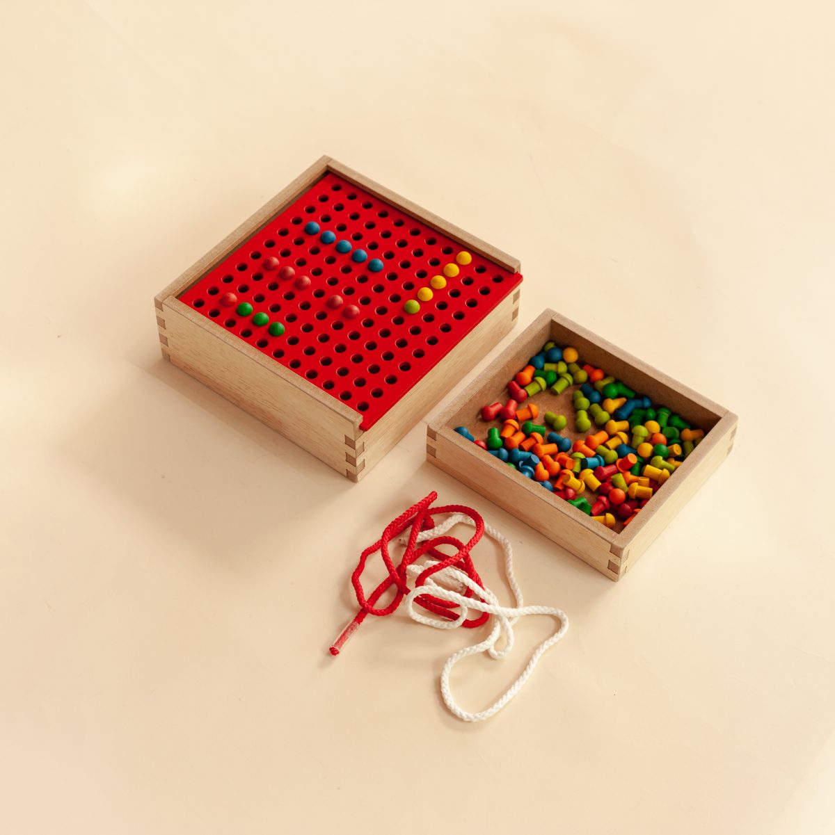 Froebel Peg and Lacing Board - Image 6