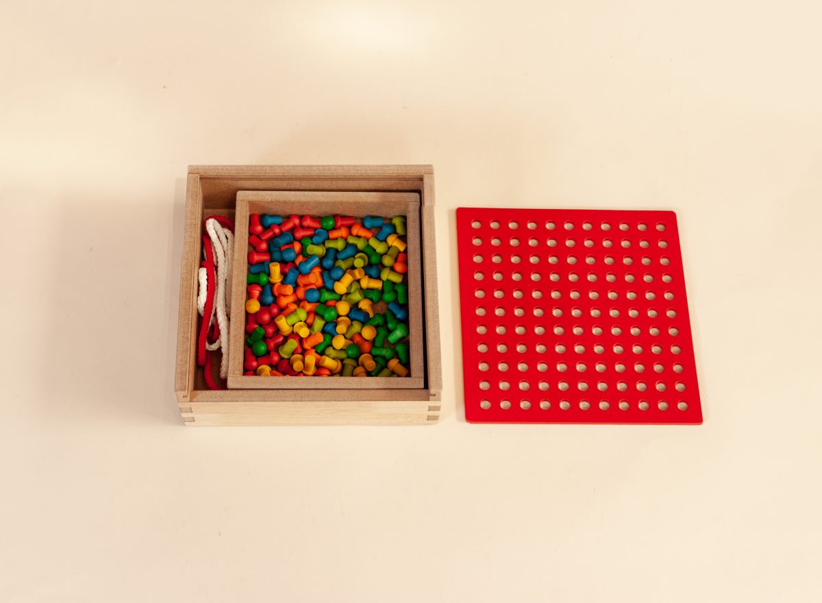 Froebel Peg and Lacing Board - Image 5
