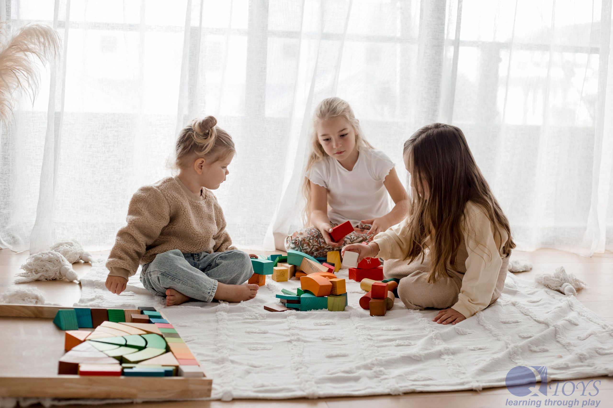 Jumbo Natural Rainbow Blocks 86 pcs - Image 11