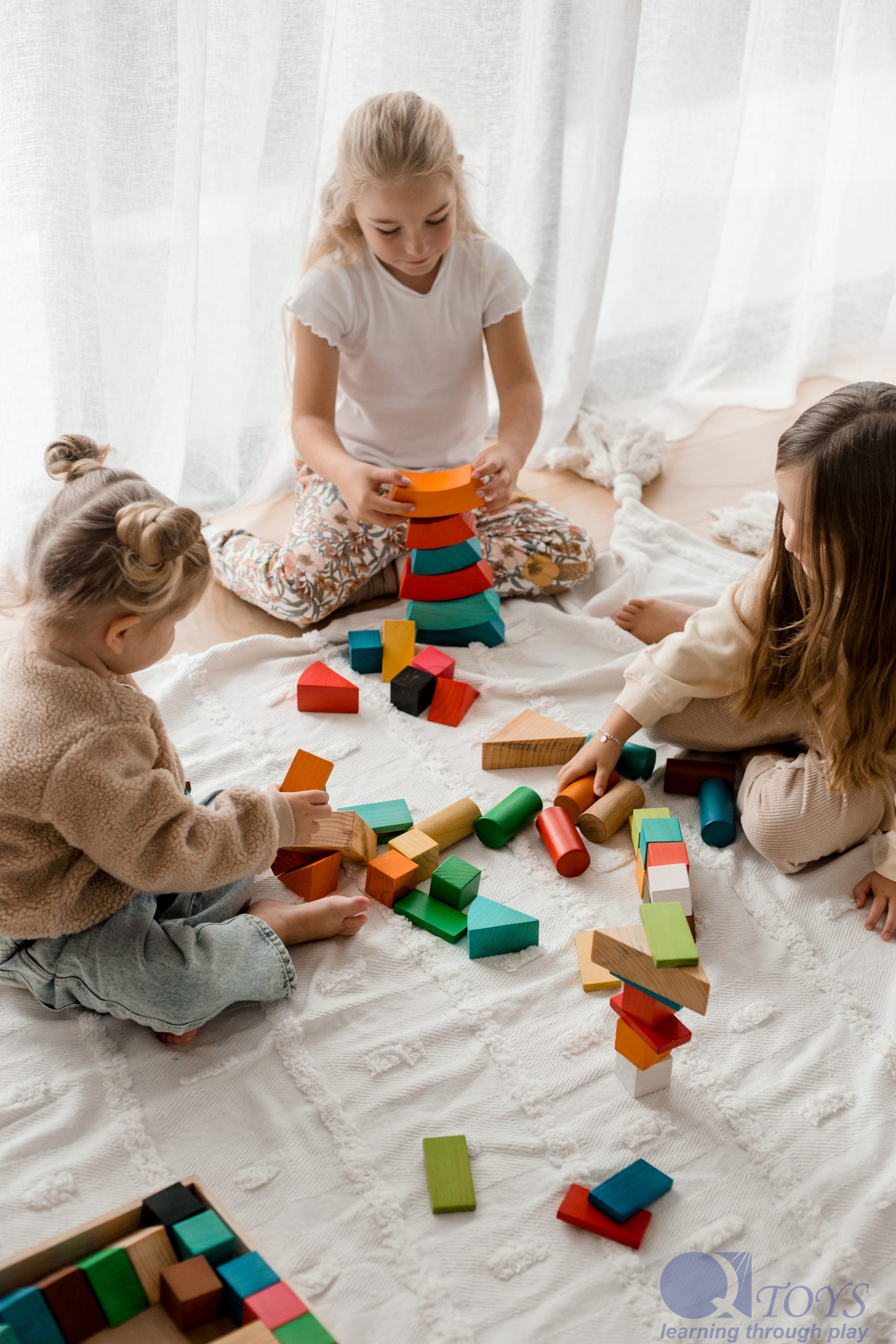 Jumbo Natural Rainbow Blocks 86 pcs - Image 12