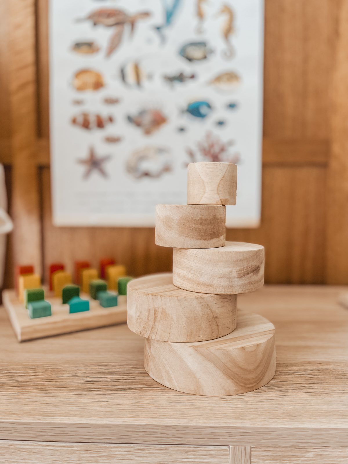 Natural Stacking Bowls