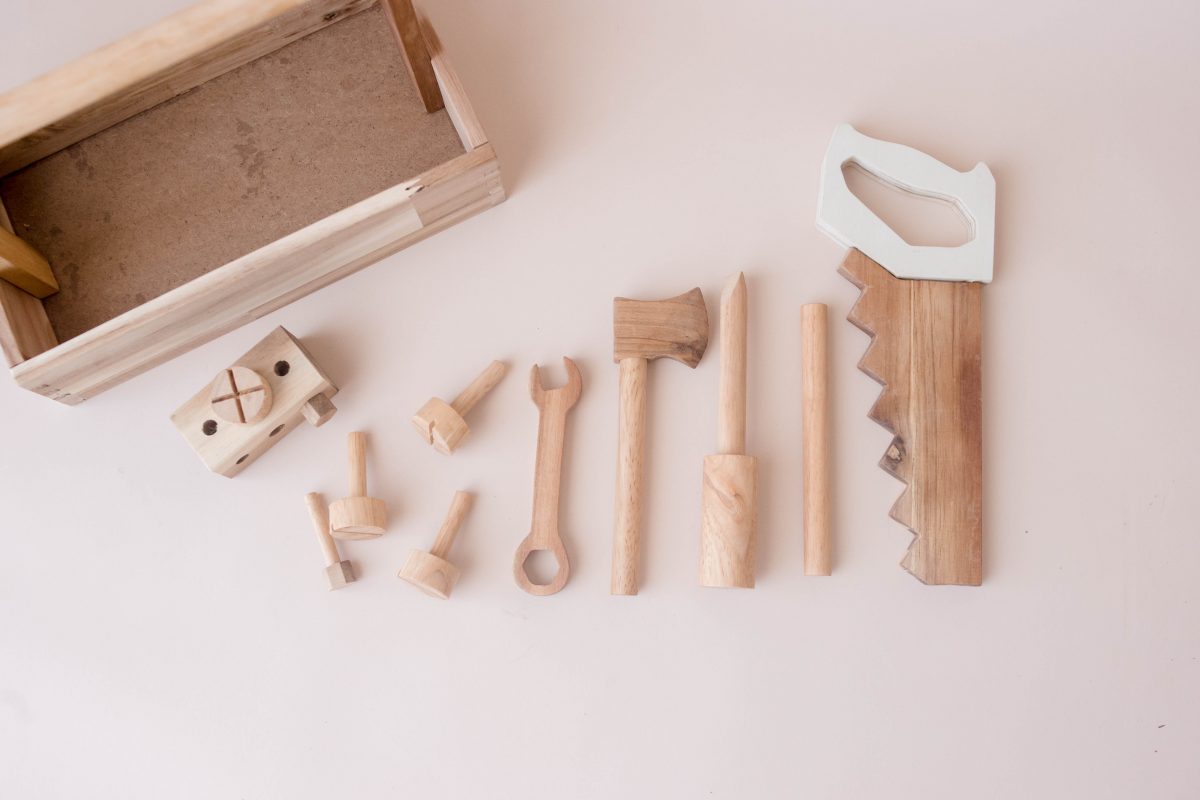 Wooden Tool Set - Image 4