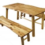 Tree Tables And 2 Benches-545536