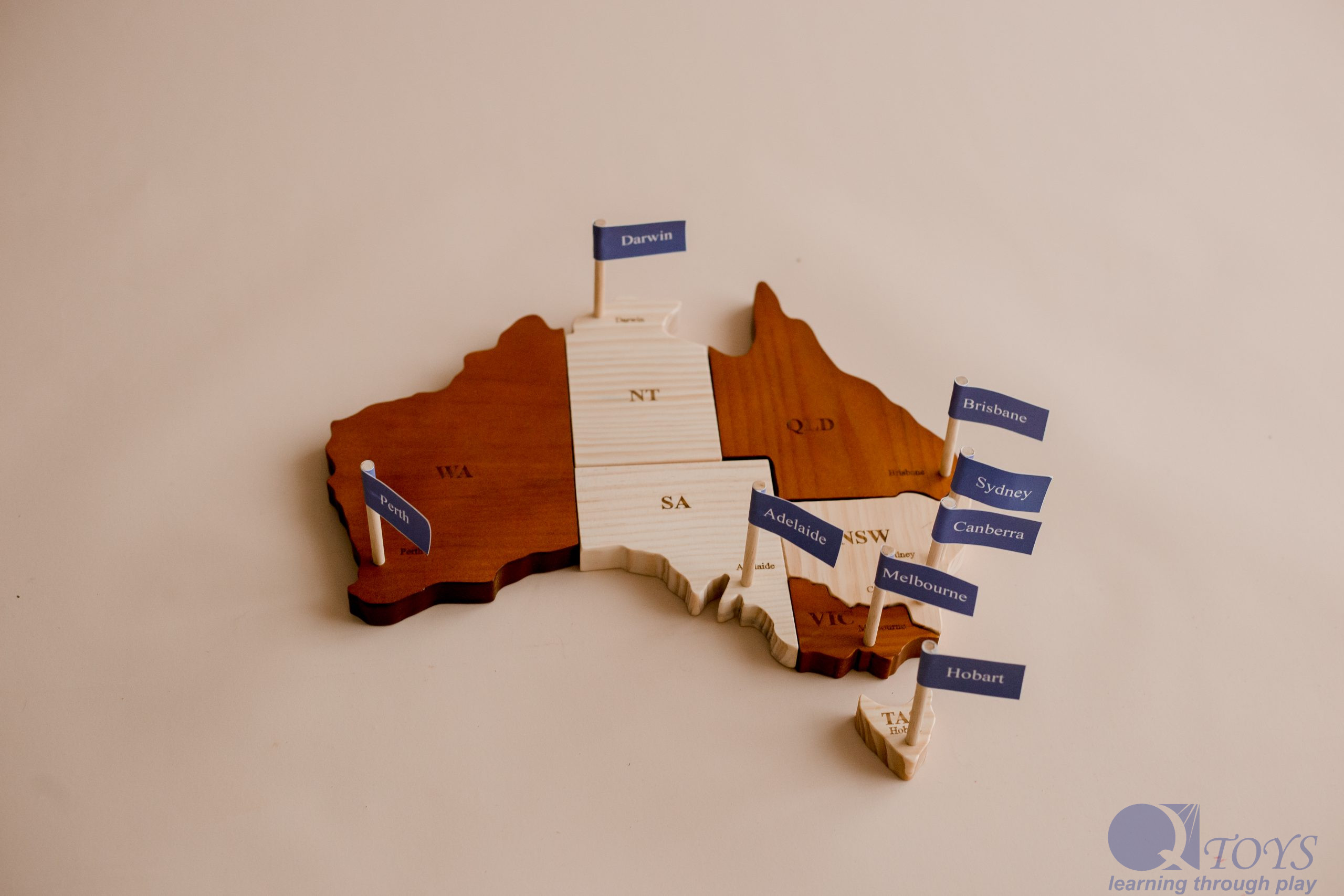 595 Tag @our_life_behind_the_lens3 Australian Map Puzzle Play Set - Image 5