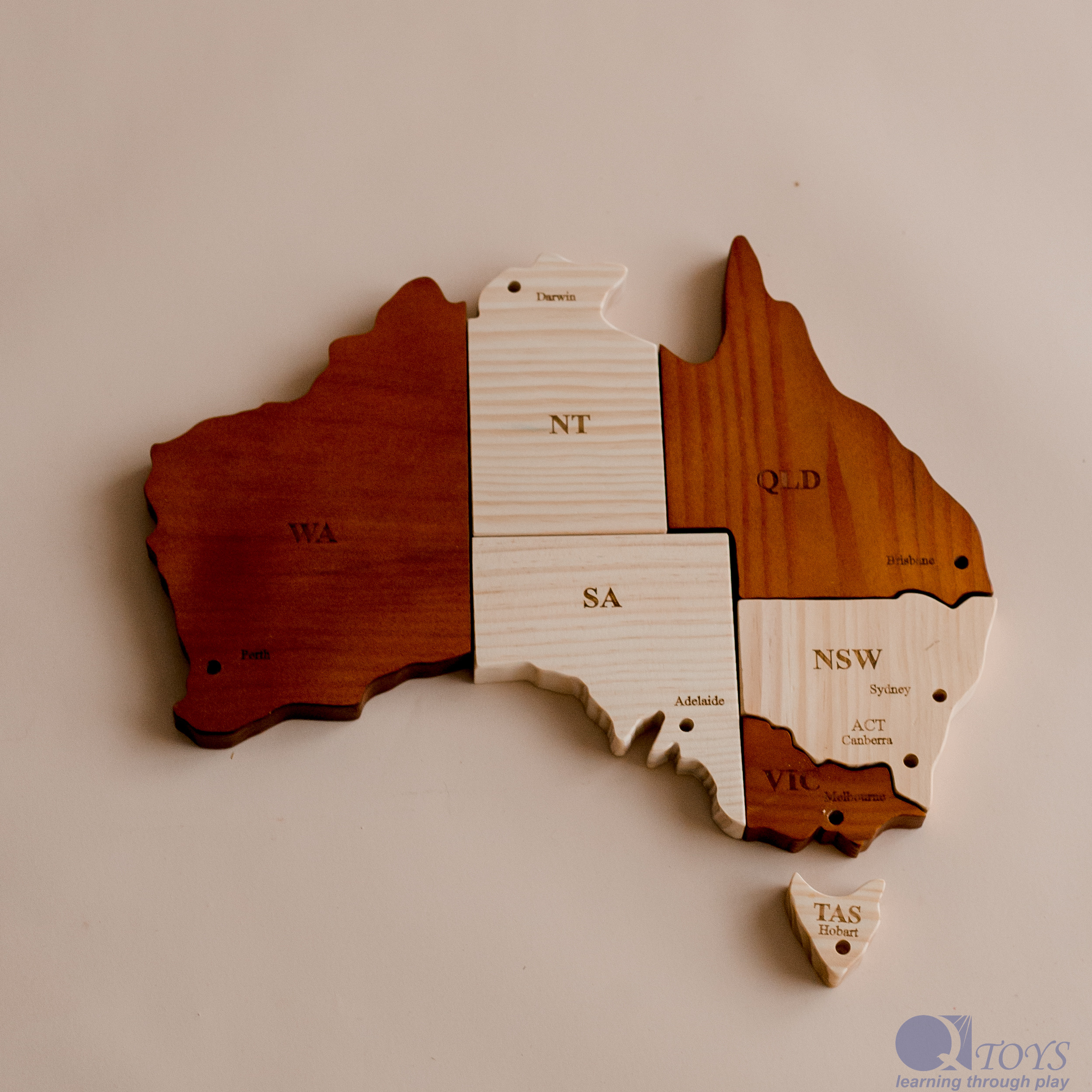 595 Tag @our_life_behind_the_lens5 Australian Map Puzzle Play Set - Image 1