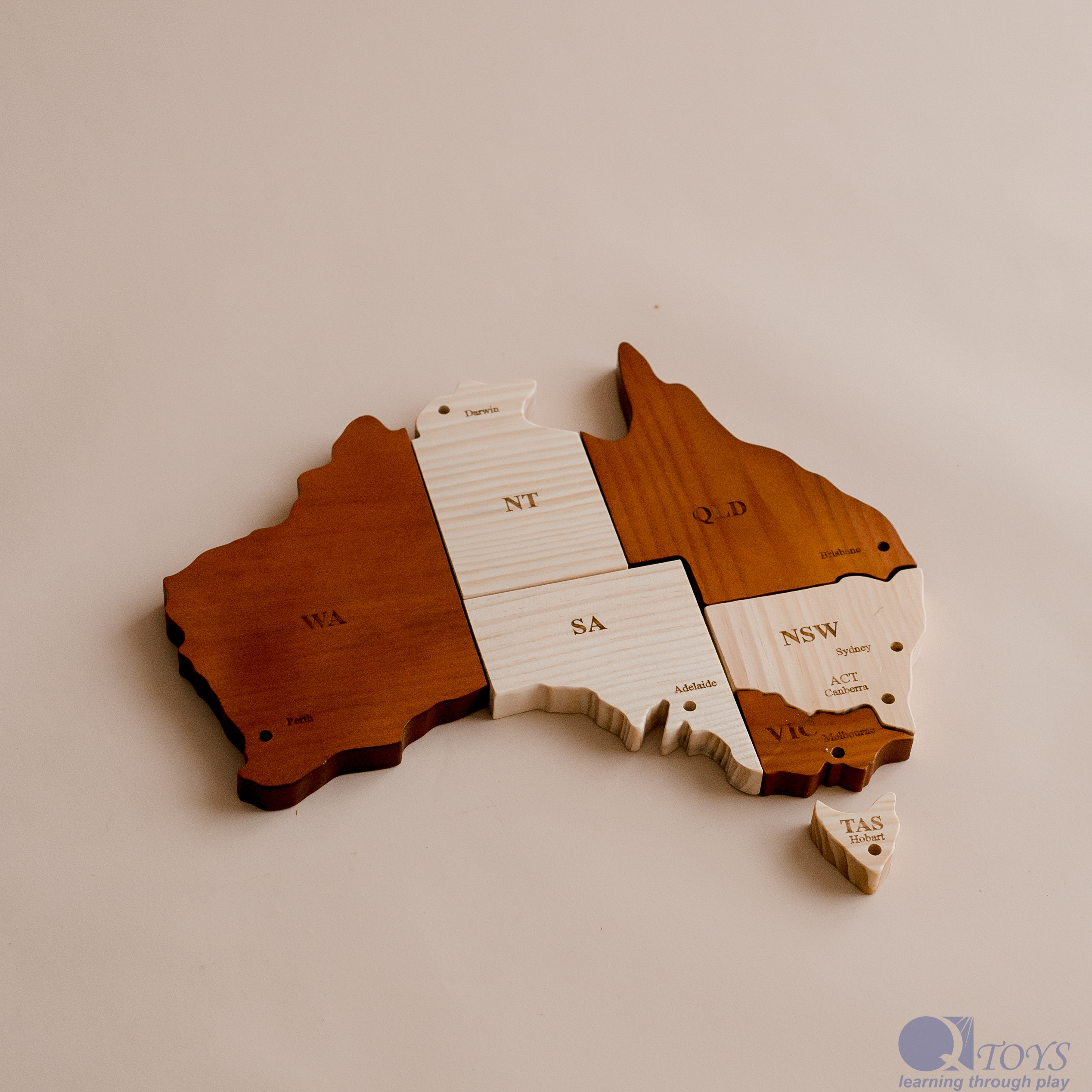 595 Tag @our_life_behind_the_lens6 Australian Map Puzzle Play Set - Image 3