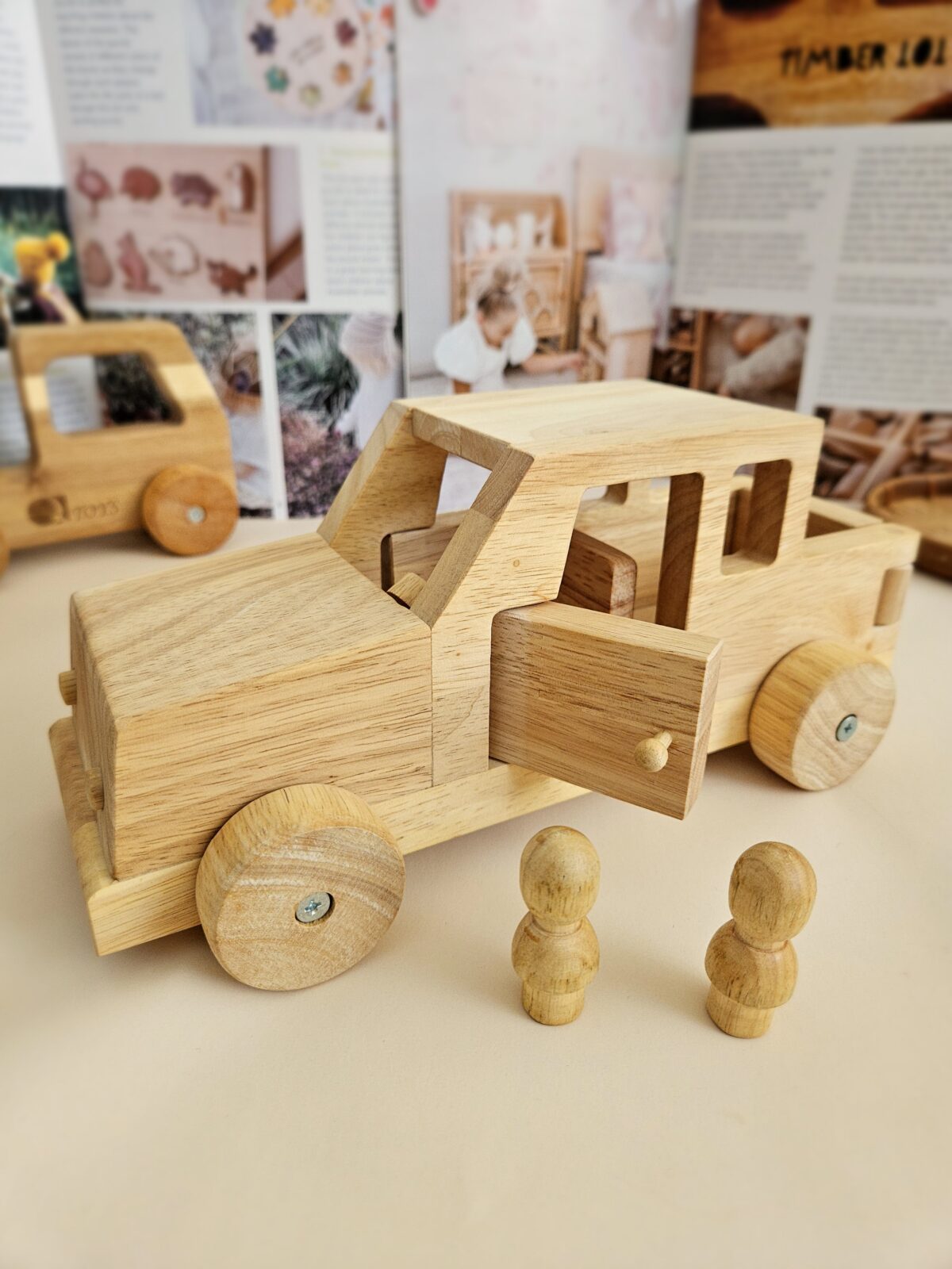 Wooden Safari Jeep - Image 3
