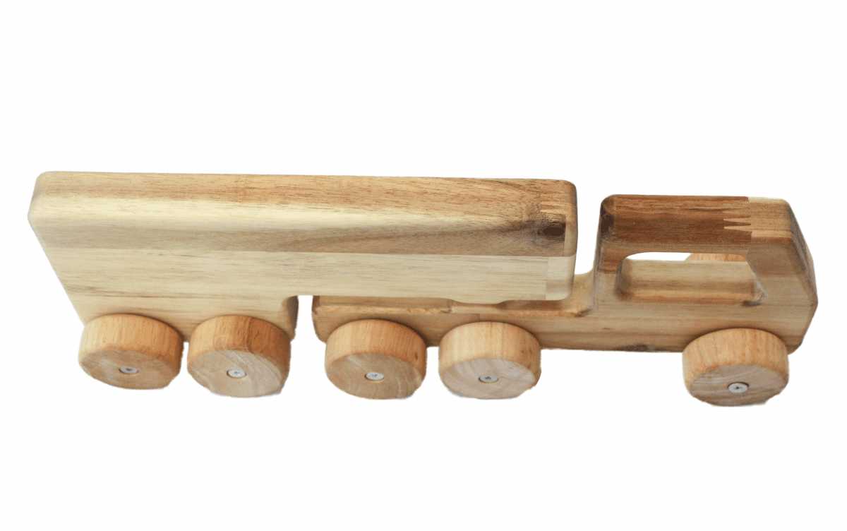 Solid Wooden Truck - Image 8