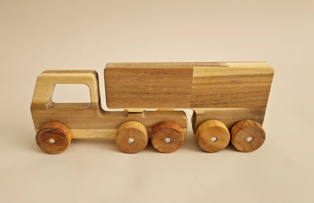 Solid Wooden Truck - Image 7