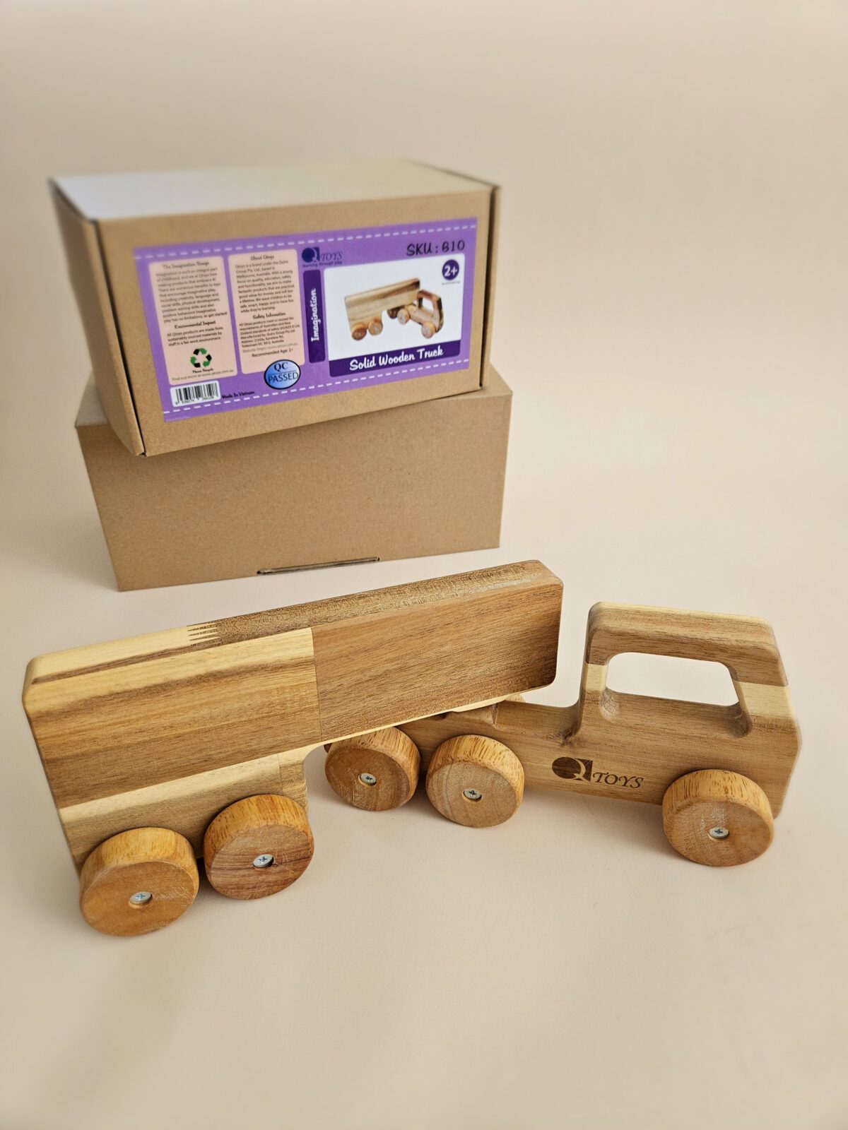 Solid Wooden Truck - Image 5