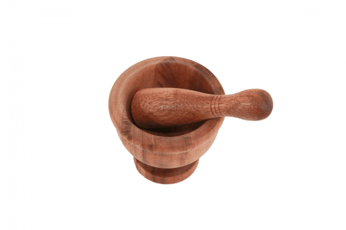 Wooden Pestle and Mortar - Image 4