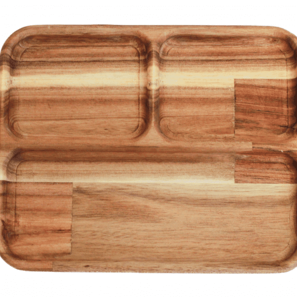 Three component tray