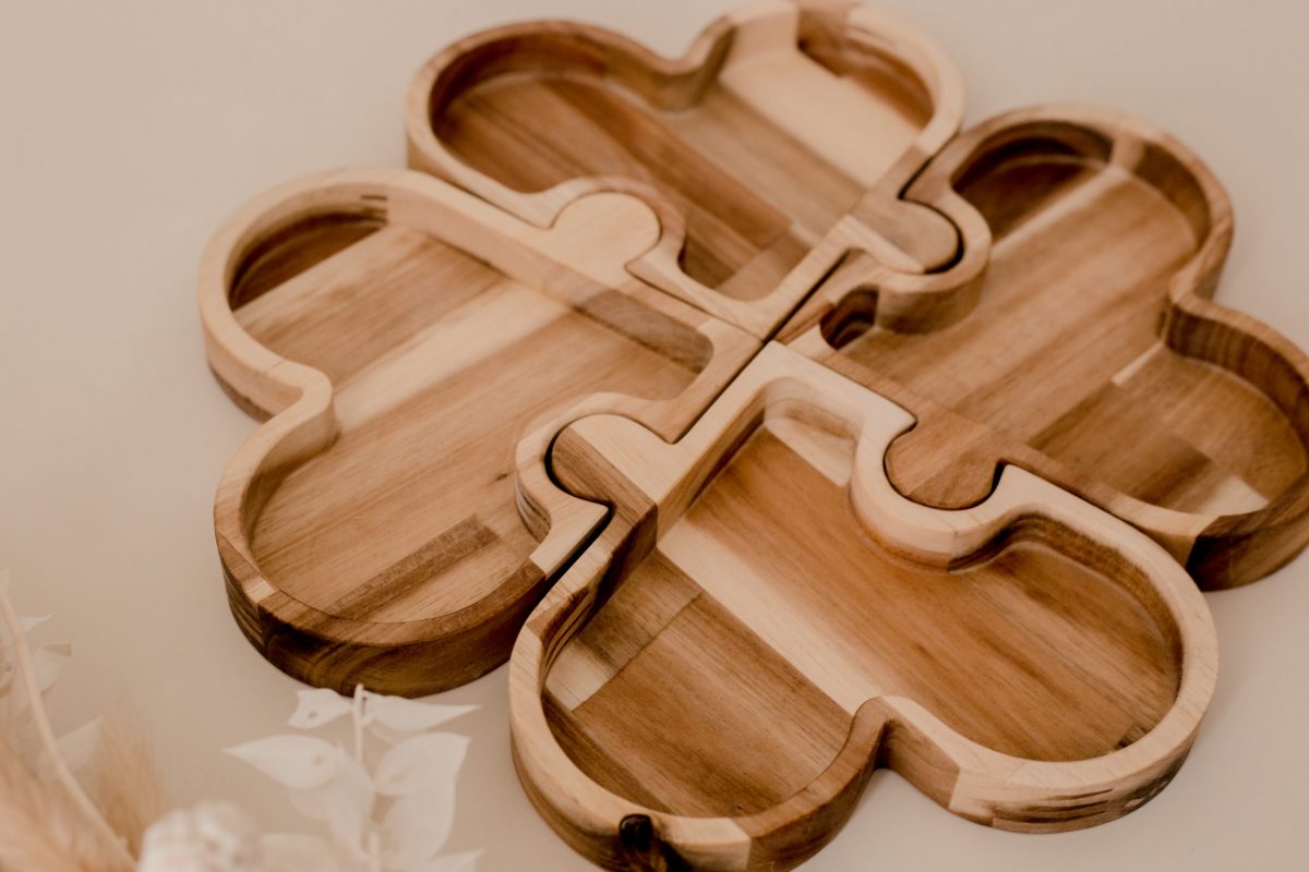 Four leaf Clover trays - Image 3