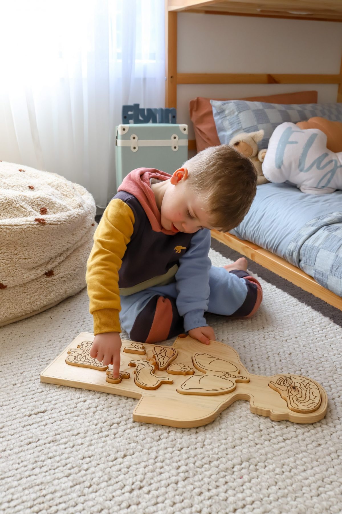 Wooden Anatomy Puzzle - Image 2
