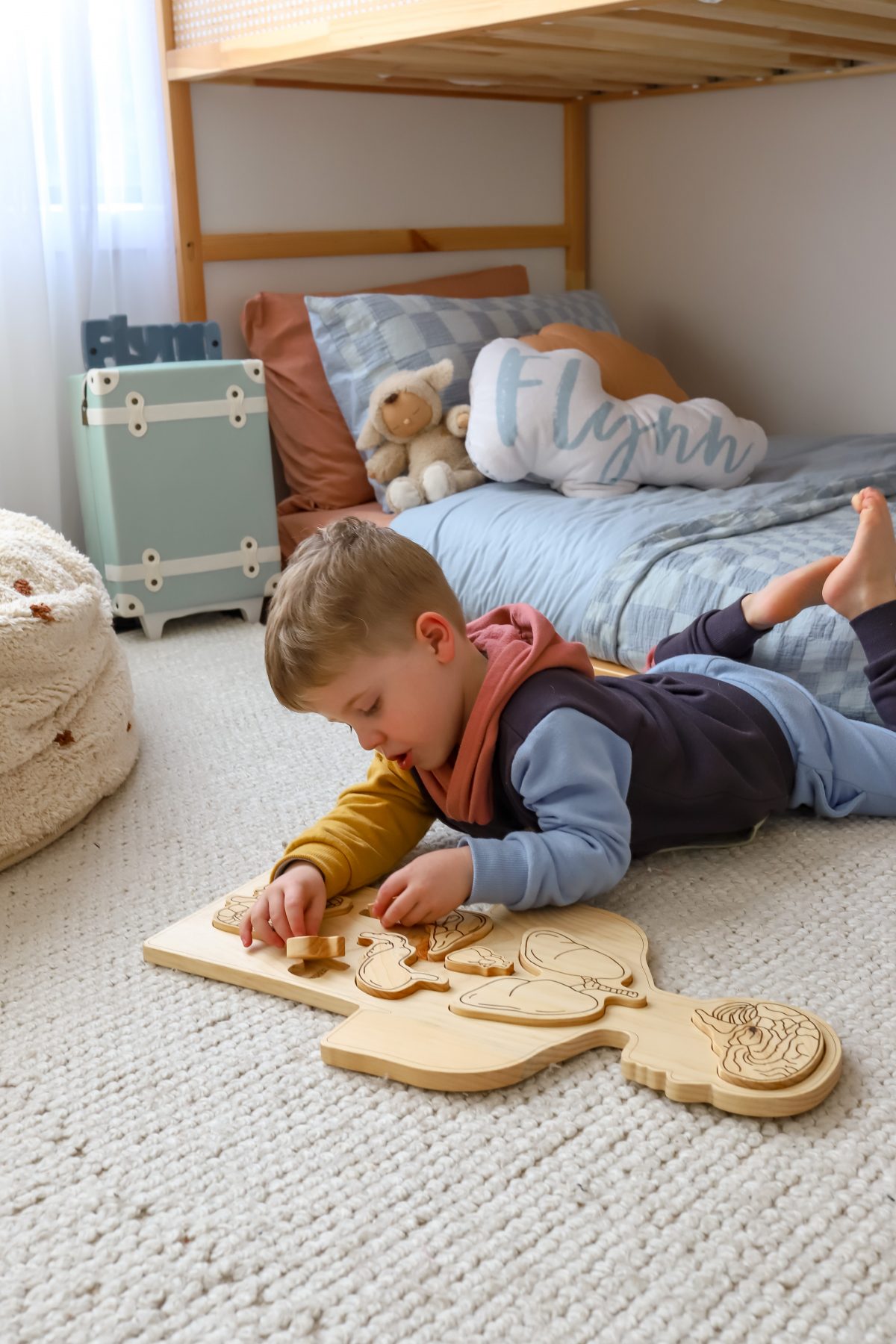 Wooden Anatomy Puzzle - Image 3