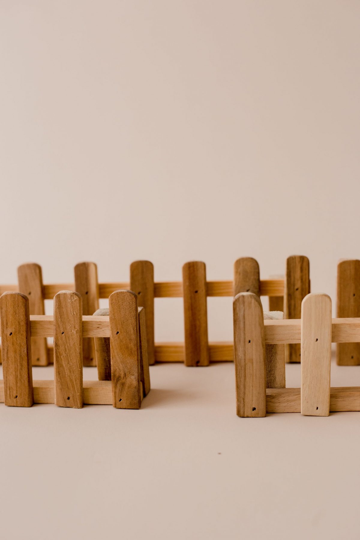 Wooden Fences - Set of 4 - Image 2