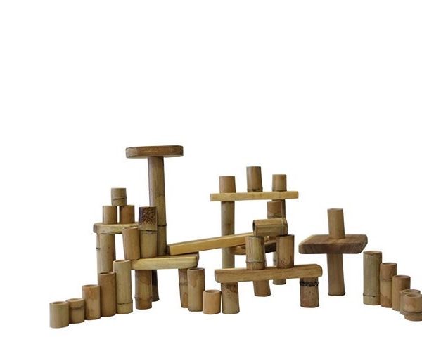 Bamboo building set 46 pcs