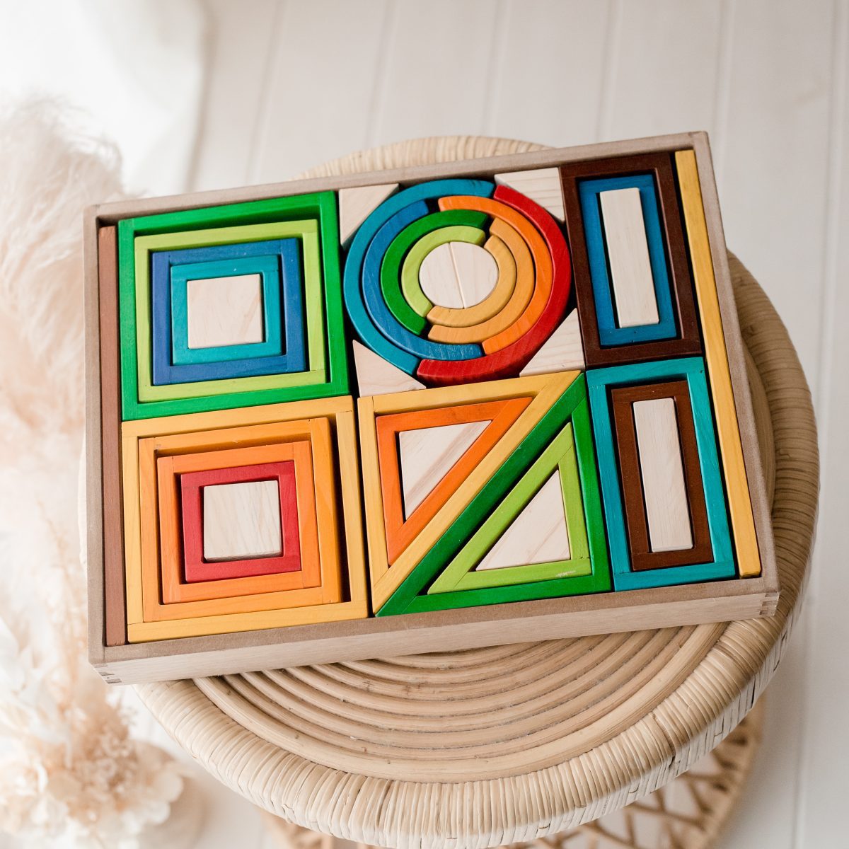Rainbow Nesting Blocks - Image 4