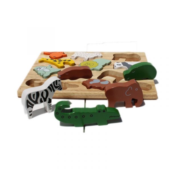 Animal Play Set and Puzzle