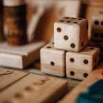 Wooden Dice set of 6