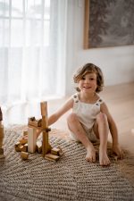 Natural Wood Blocks - 34 Pcs-455