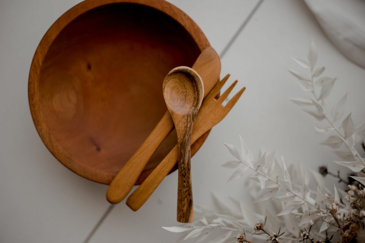 Toddler Wooden utensil set - Image 2