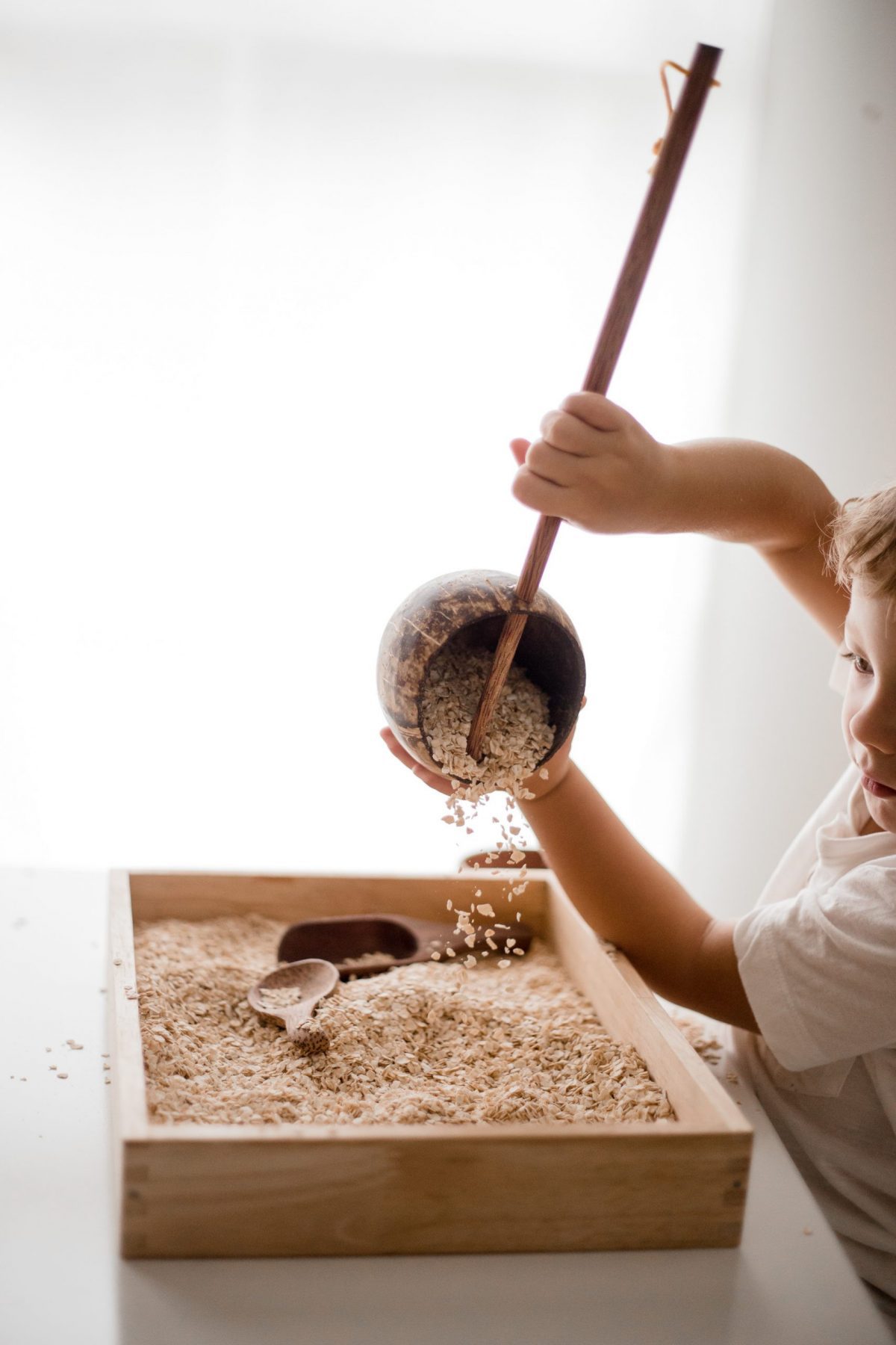 Mini Coco Shell Water Scoop - Image 2