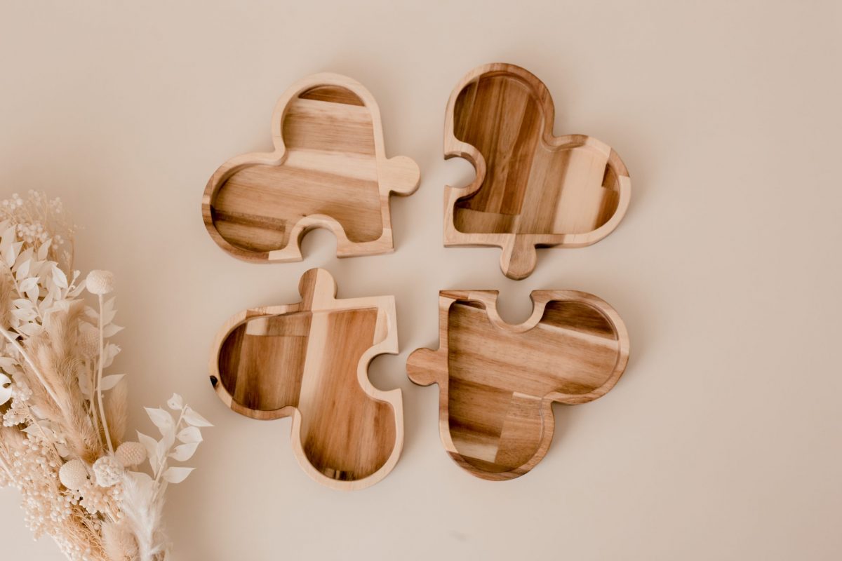 Four leaf Clover trays - Image 2