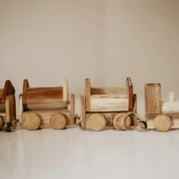 Wooden train