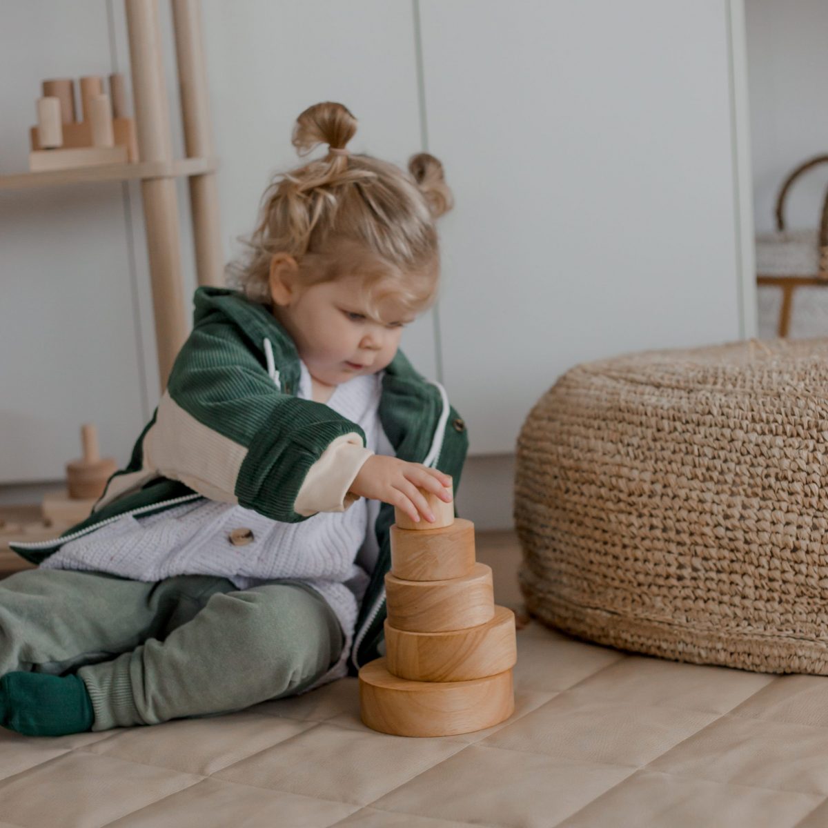 Natural Stacking Bowls