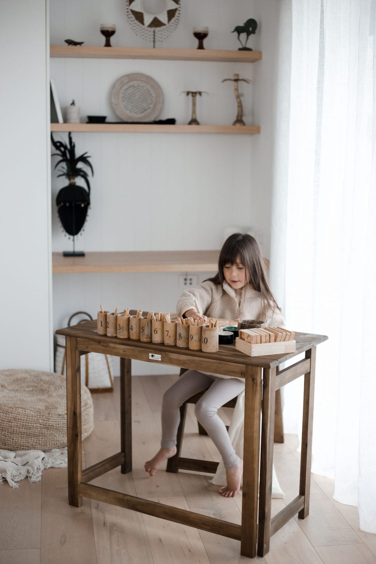 Foldable Study Desk and Chair - Image 2