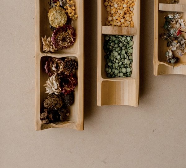 Bamboo Sorting Trays