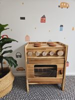 Natural Wooden Stove-866