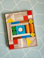 Natural color wooden blocks -454