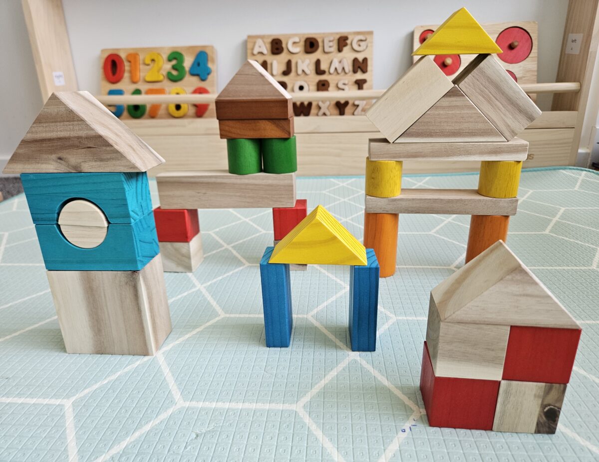 Natural color wooden blocks (35x27x5cm) - Image 6